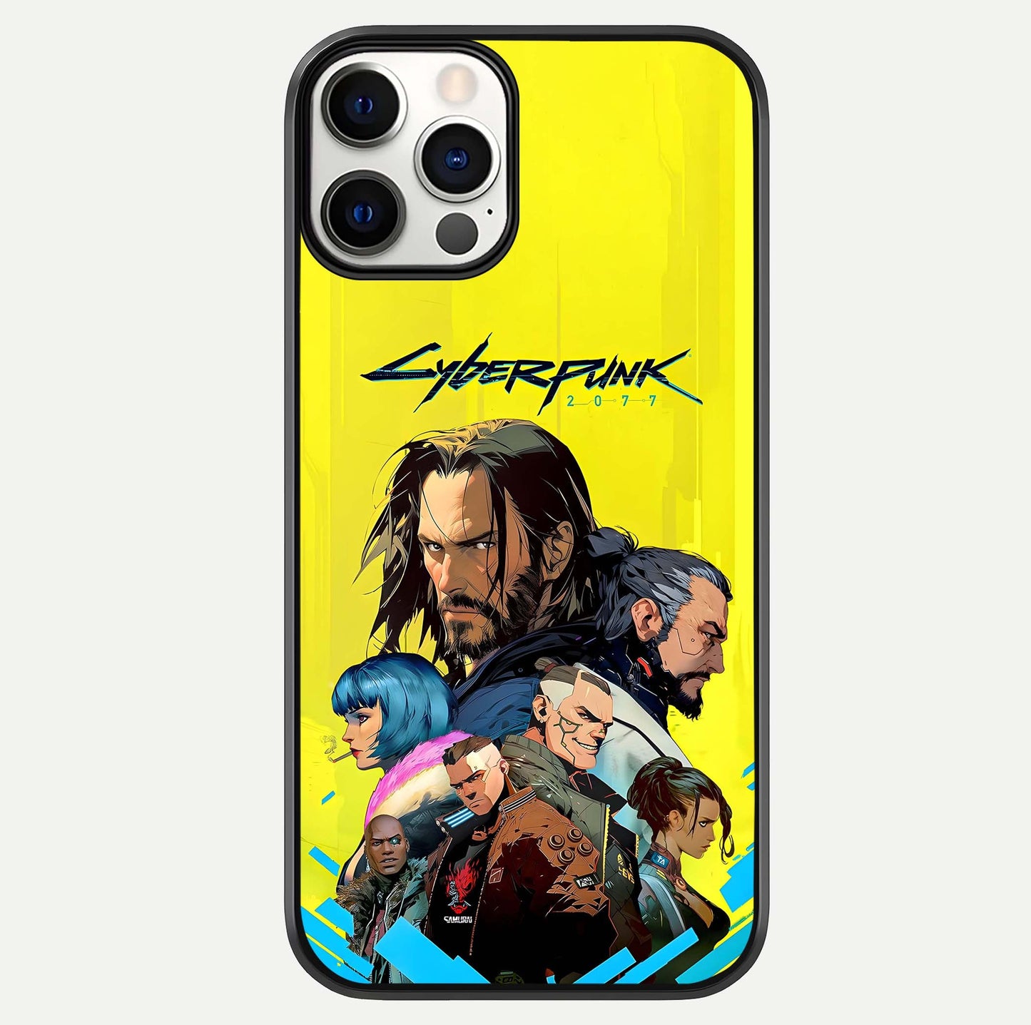 Neon Rebel Genesis Glass Case For iPhone 12 Pro by Custom World