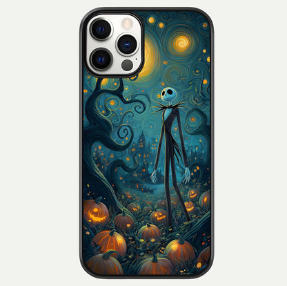 Pumpkin Moonlight Tale Glass Case For iPhone 12 Pro by Custom World