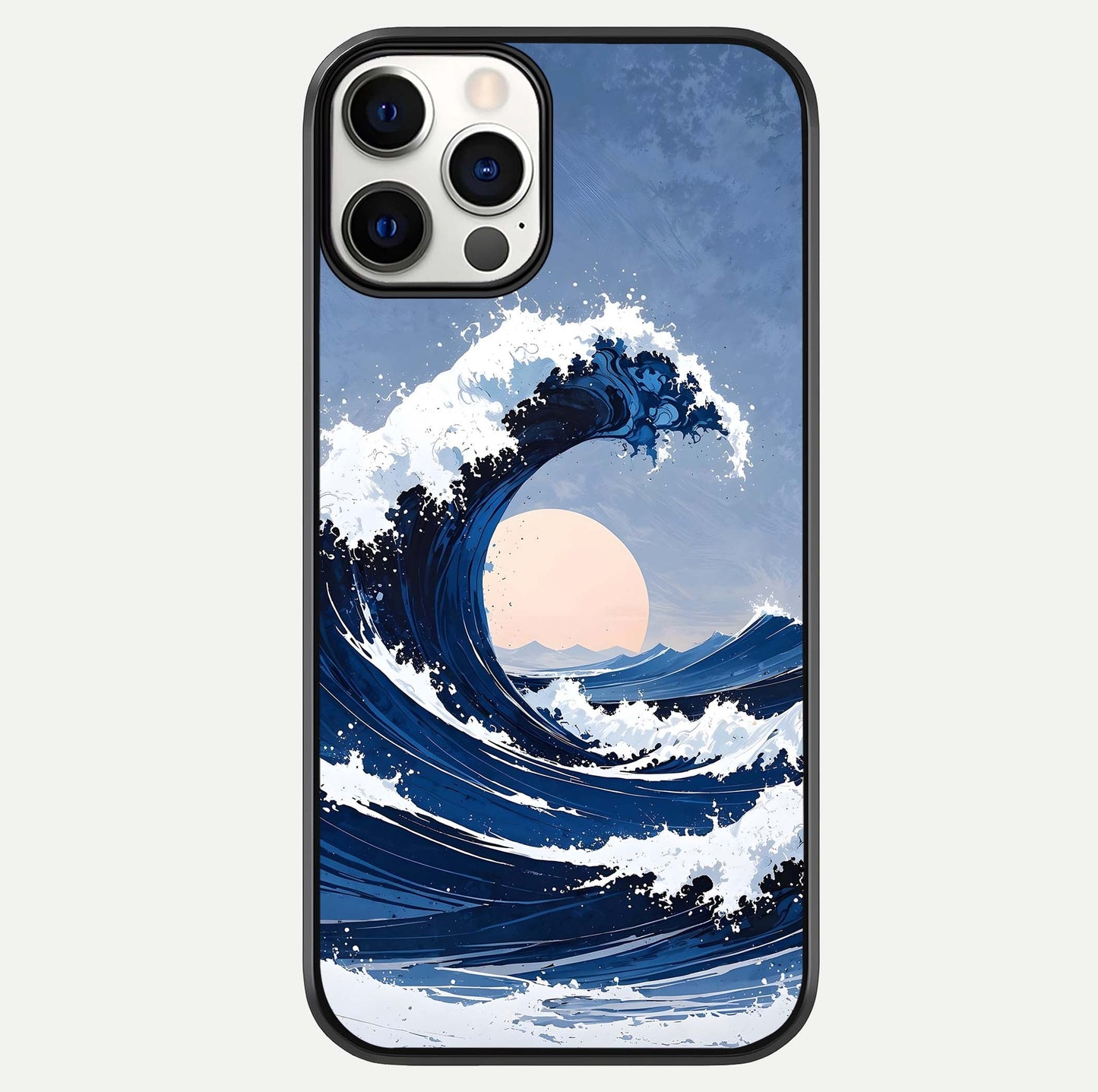 Rising Tide Power Glass Case For iPhone 12 Pro by Custom World