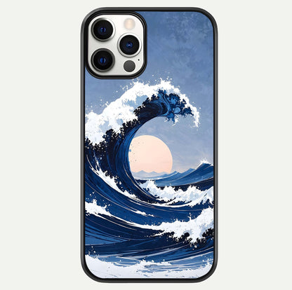 Rising Tide Power Glass Case For iPhone 12 Pro by Custom World