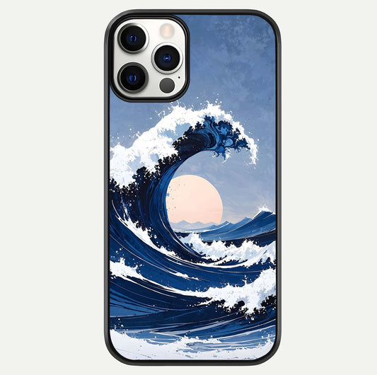 Rising Tide Power Glass Case For iPhone 12 Pro by Custom World