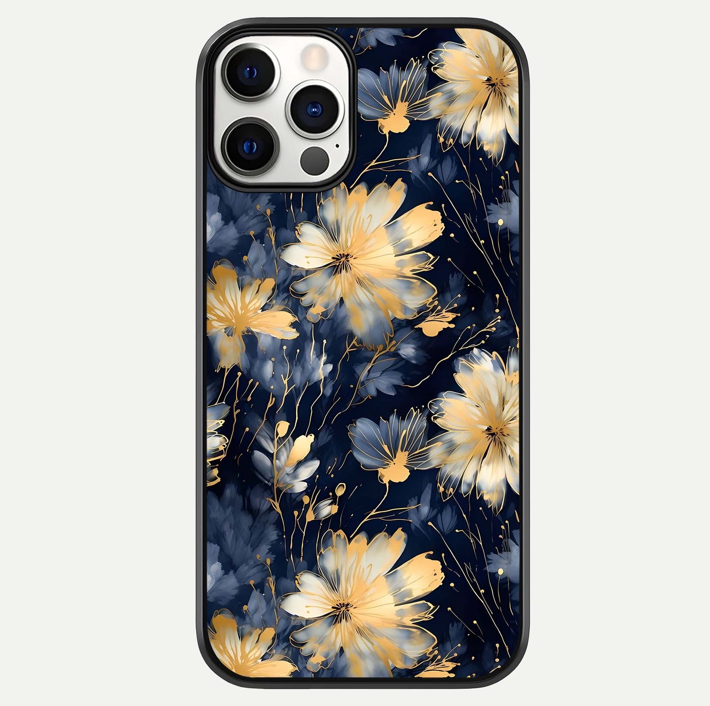 Royal Petal Dream Glass Case For iPhone 12 Pro by Custom World