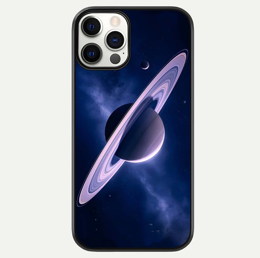Saturn Ring Mystique Glass Case For iPhone 12 Pro by Custom World
