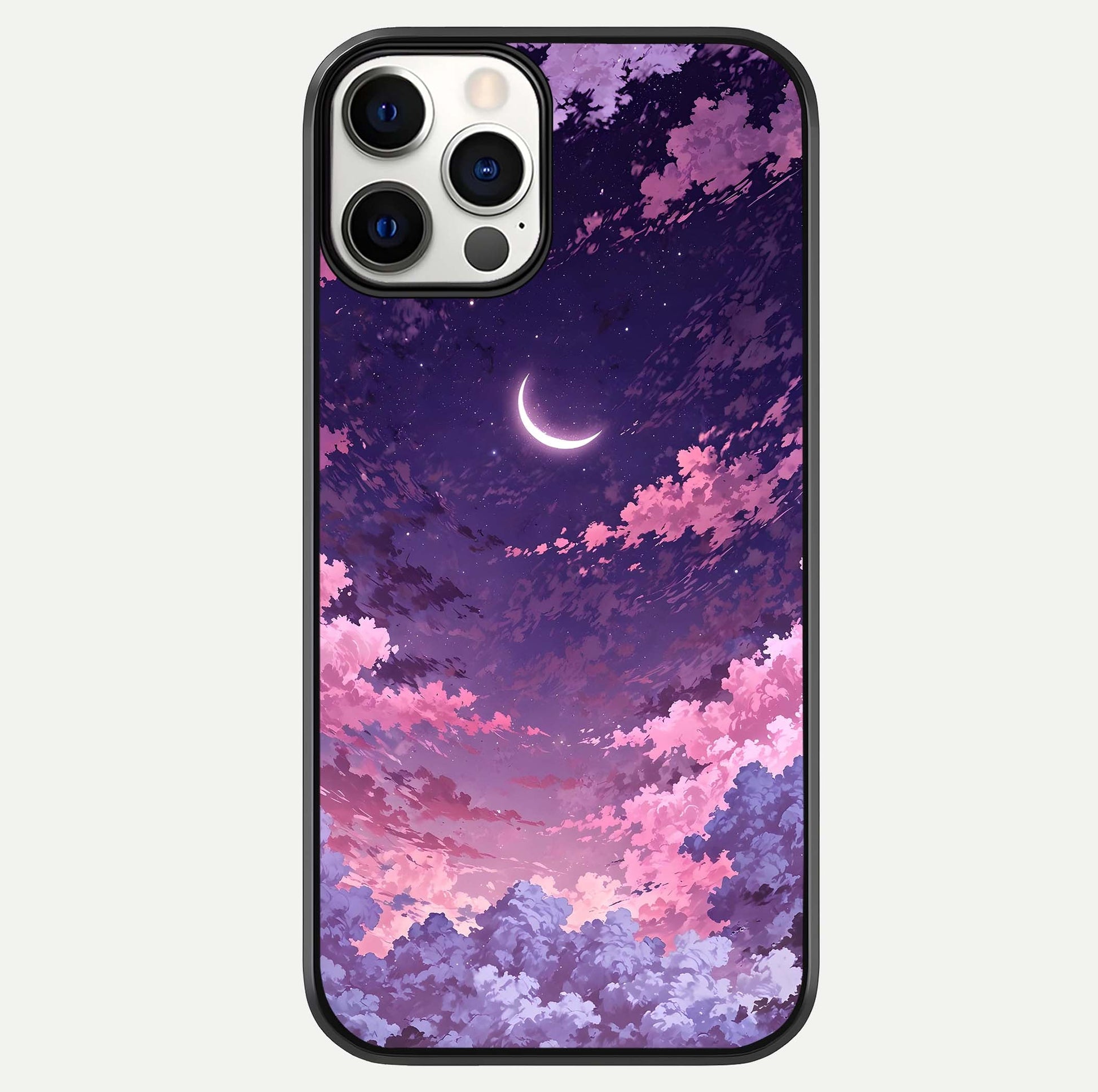 Sky Drift Clouds Glass Case For iPhone 12 Pro by Custom World