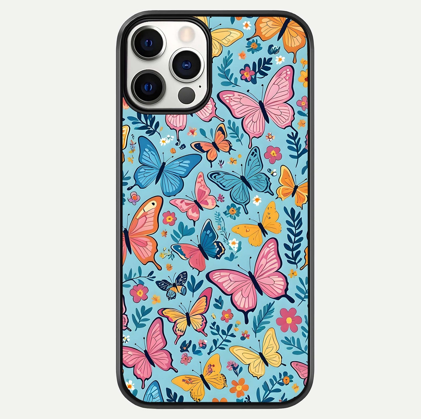 Spring Wing Garden Glass Case For iPhone 12 Pro by Custom World