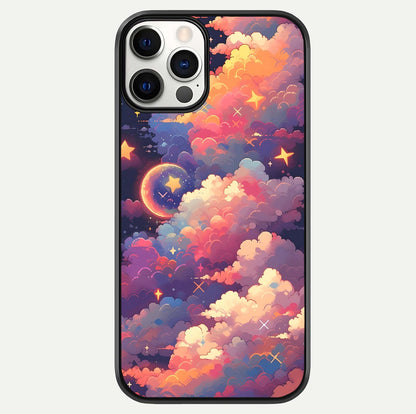 Starlit Dream Clouds Glass Case For iPhone 12 Pro by Custom World