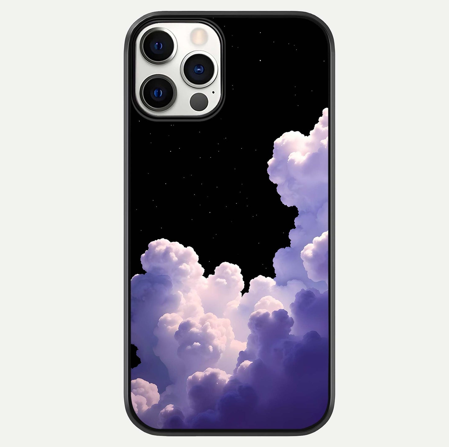 Starlit Night Whispers Glass Case For iPhone 12 Pro by Custom World