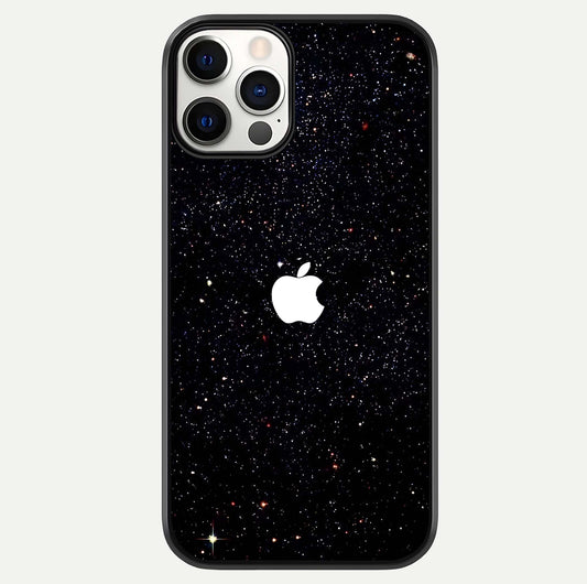 Starry Apple Galaxy Glass Case For iPhone 12 Pro by Custom World