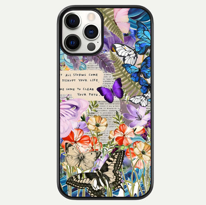 Storm Path Bloom Glass Case For iPhone 12 Pro by Custom World