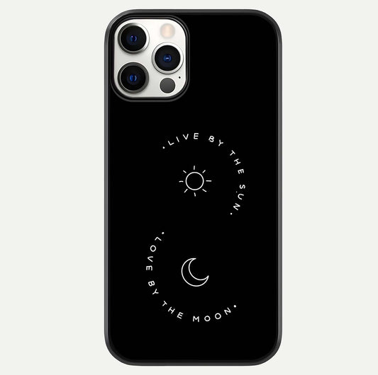 Sun Moon Balance Glass Case For iPhone 12 Pro by Custom World