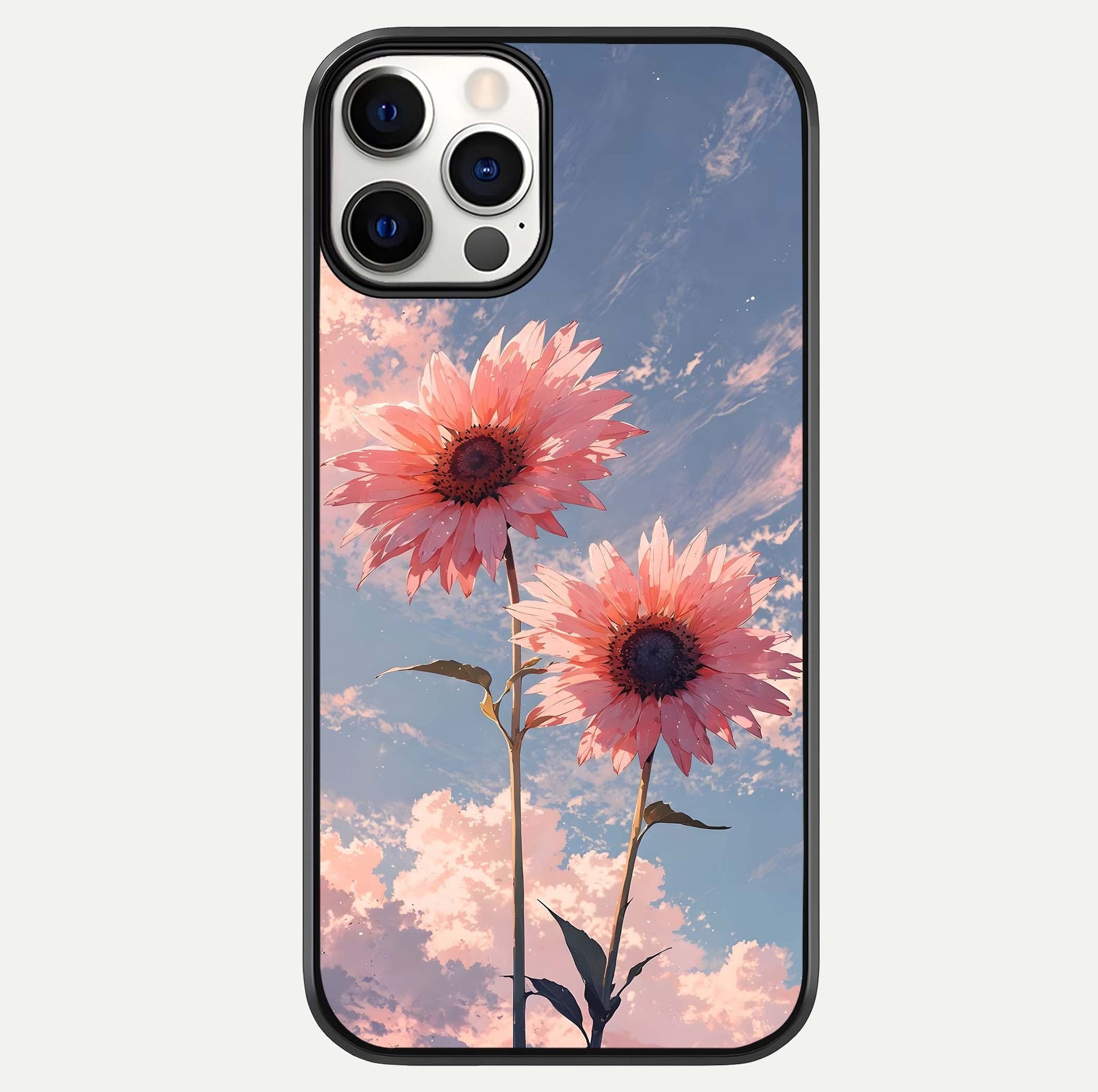 Sunlit Daisy Glow Glass Case For iPhone 12 Pro by Custom World