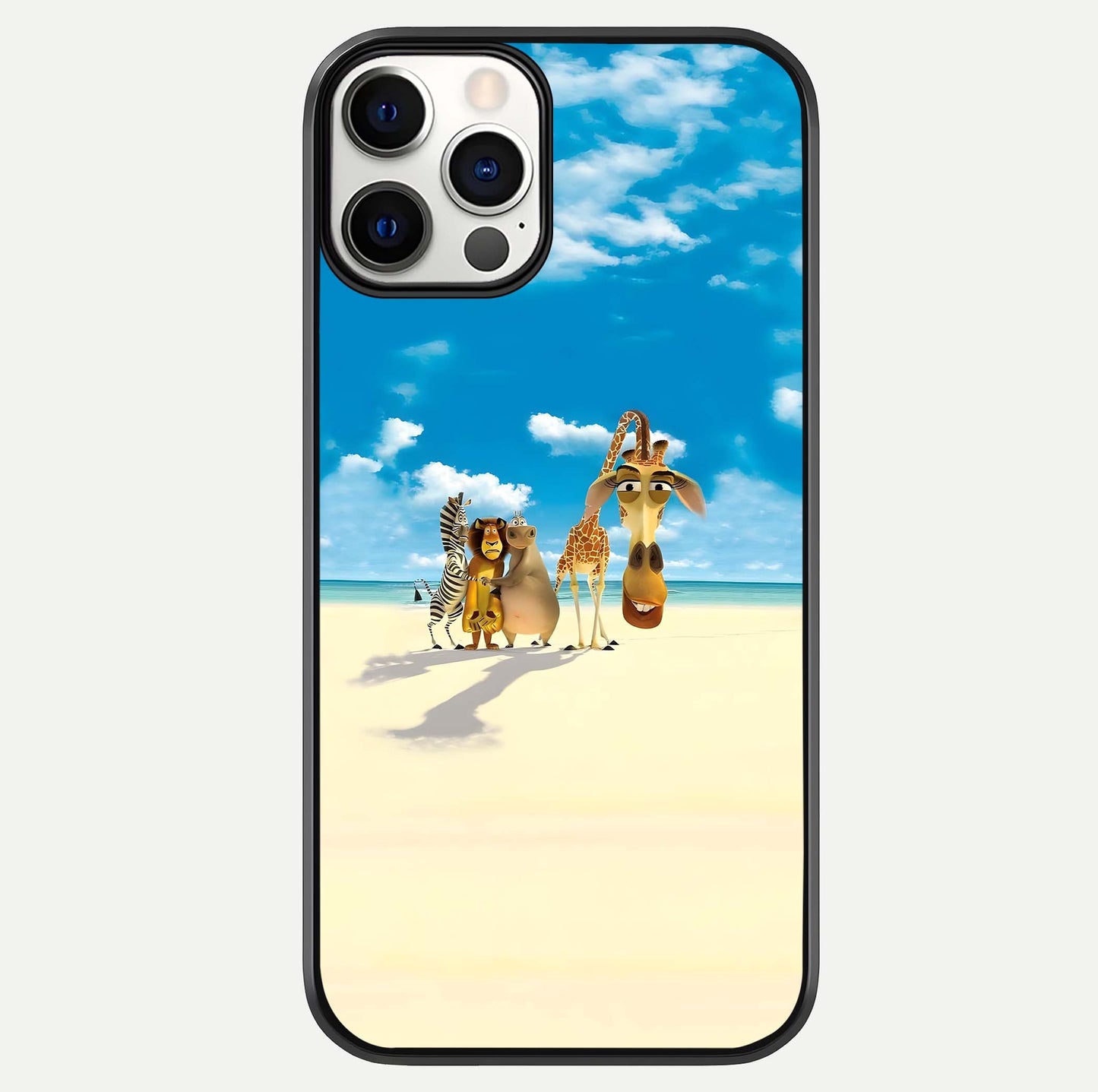 Tropical Fun Squad Glass Case For iPhone 12 Pro by Custom World