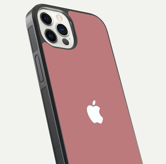 Apple Harmony Glass Case for iPhone 12 Mini close-up shot highlighting gradient tones and glass reflection