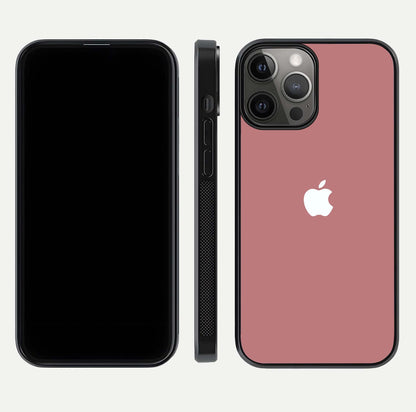 Apple Harmony Glass Case for iPhone 12 Pro Max front and back mockup showing harmony pattern and clean edge design