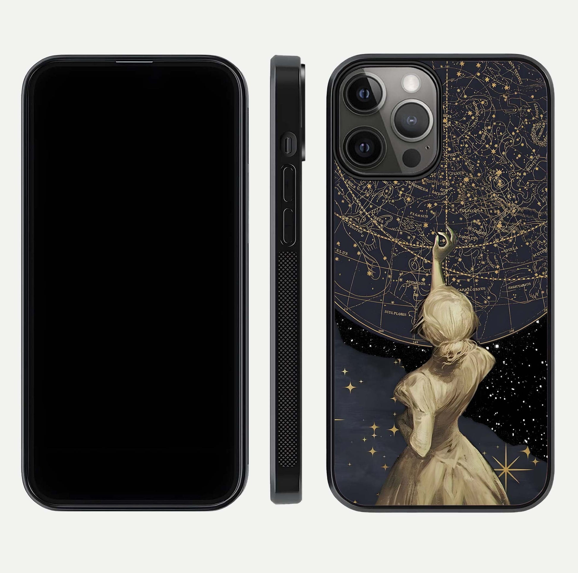 Taylor Swift Girl Glass Case for iPhone 12 Pro Max front & back layout showing clean edge and vivid print