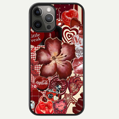 Aesthetic Little Freak Glass Case For iPhone 12 Pro Max by Custom World