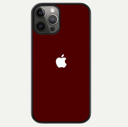 Apple Crimson Core Glass Case For iPhone 12 Pro Max by Custom World