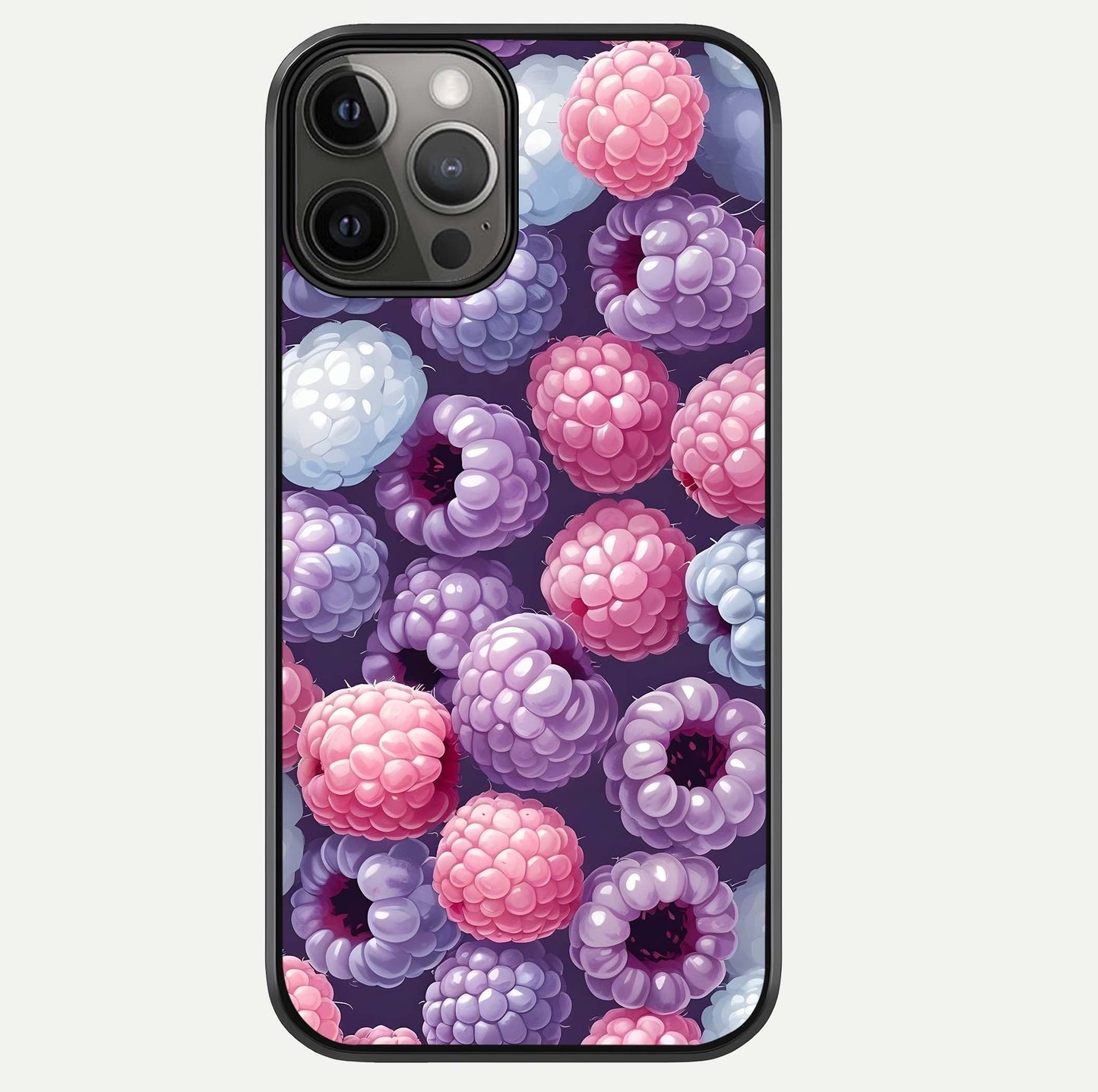 Berry Candy Pop Glass Case For iPhone 12 Pro Max by Custom World