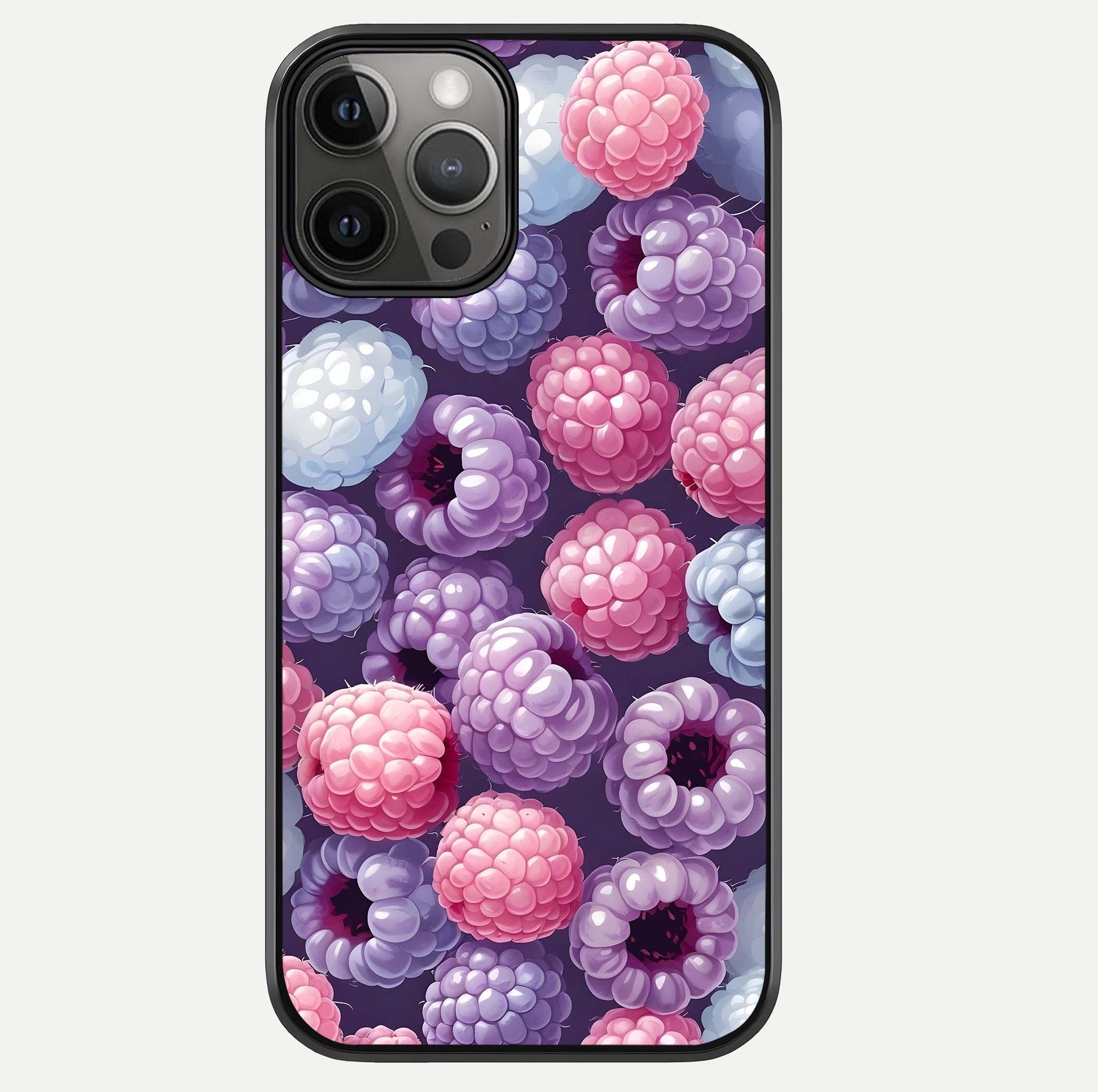 Berry Candy Pop Glass Case For iPhone 12 Pro Max by Custom World