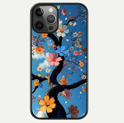 Blossom Dream Sky Glass Case For iPhone 12 Pro Max by Custom World