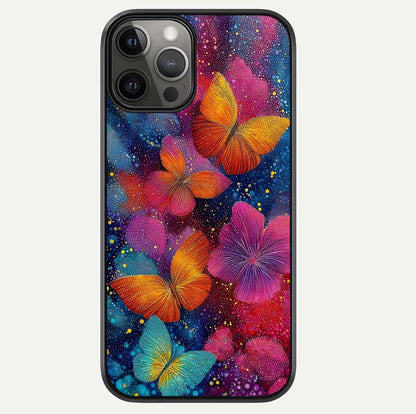Butterfly Dream Mist Glass Case For iPhone 12 Pro Max by Custom World