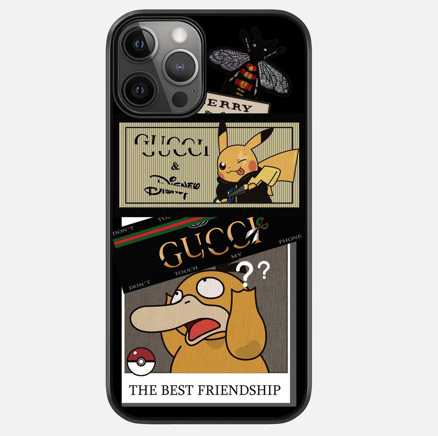 Cartoon Brand Play Mashup Glass Case For iPhone 12 Pro Max by Custom World