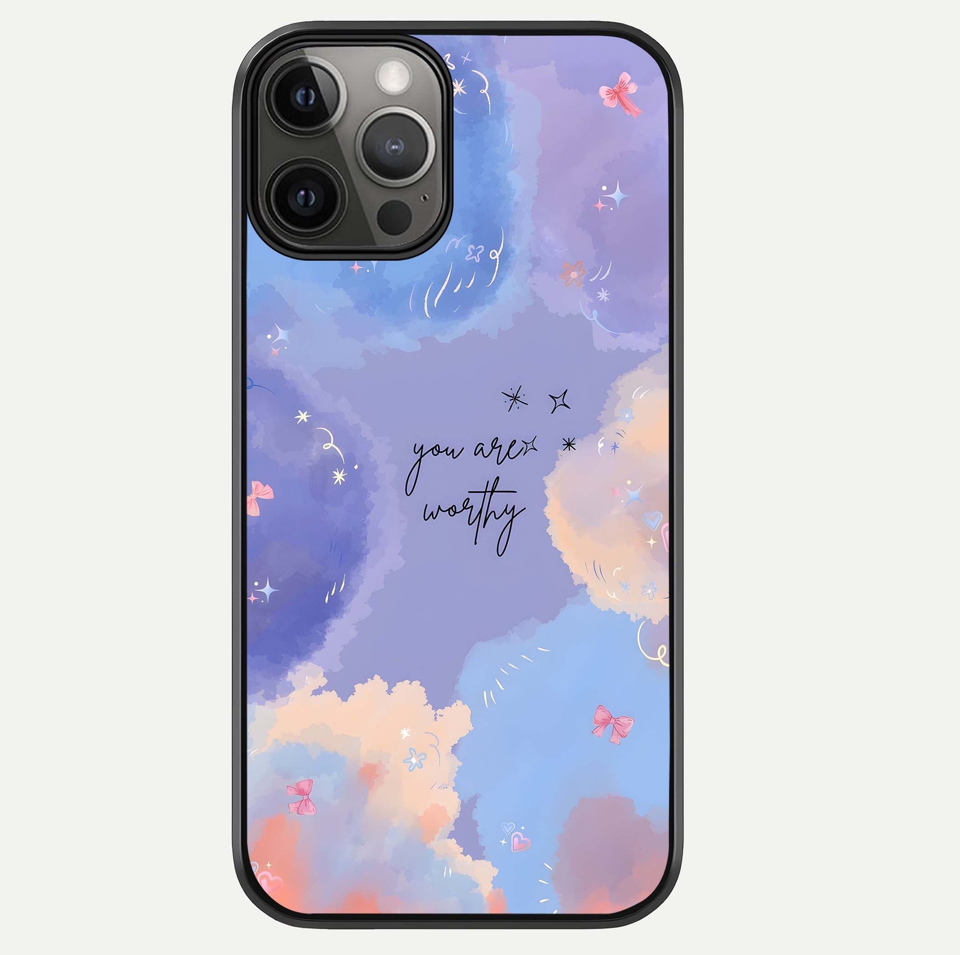 Celestial Cloud Magic Glass Case For iPhone 12 Pro Max by Custom World