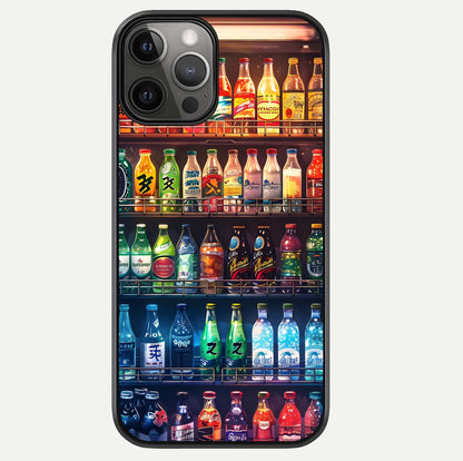 Colorful Soda Bottles Glass Case For iPhone 12 Pro Max by Custom World