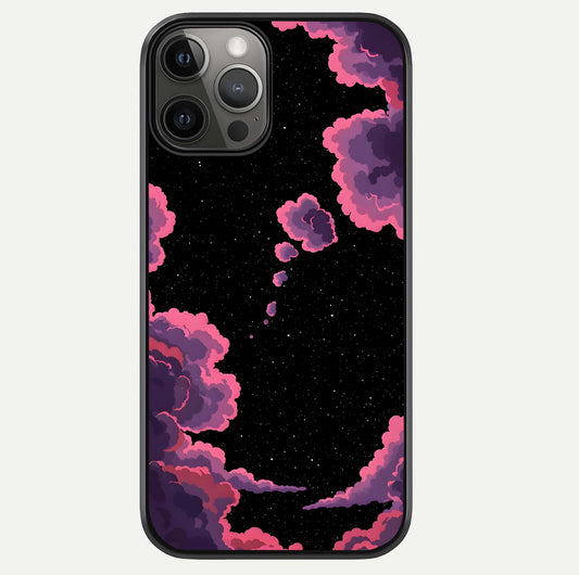 Cosmic Cloud Journey Glass Case For iPhone 12 Pro Max by Custom World