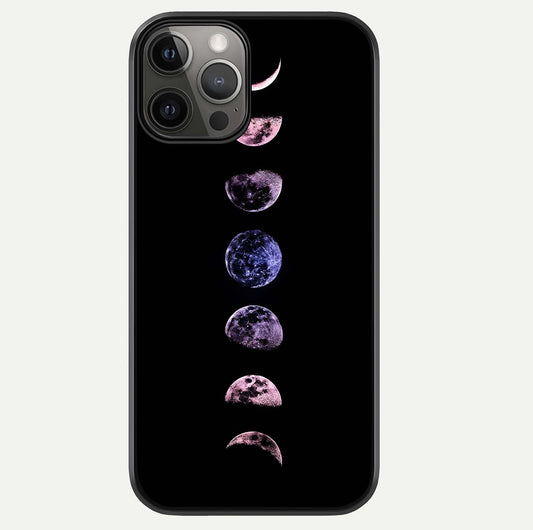 Crimson All Planets Glass Case For iPhone 12 Pro Max by Custom World