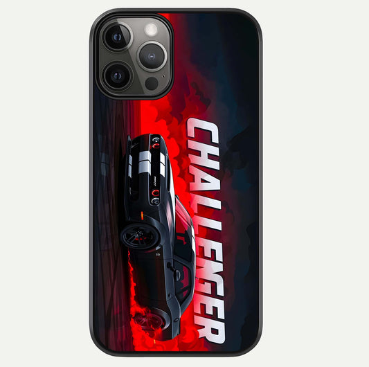 Crimson Challenger Fury Glass Case For iPhone 12 Pro Max by Custom World