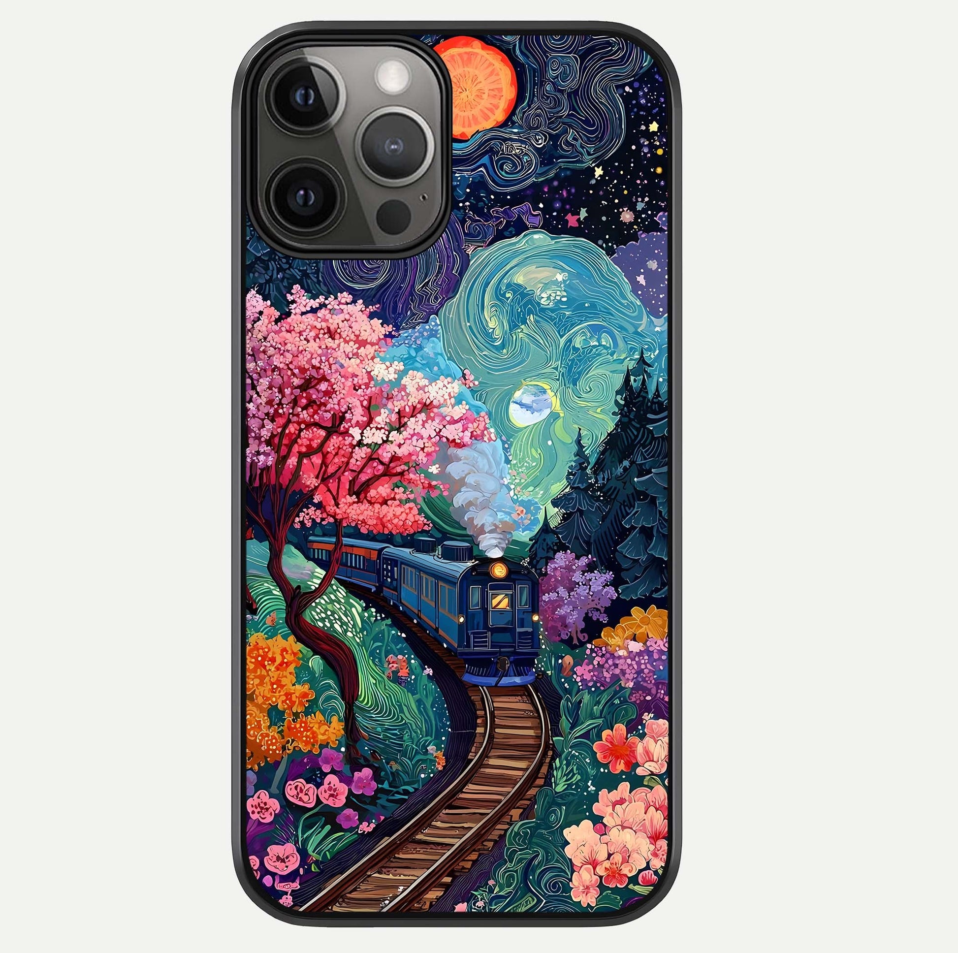 Digital Art Glass Case For iPhone 12 Pro Max by Custom World