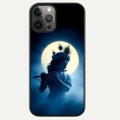 Divine Moon Flute Glass Case For iPhone 12 Pro Max by Custom World
