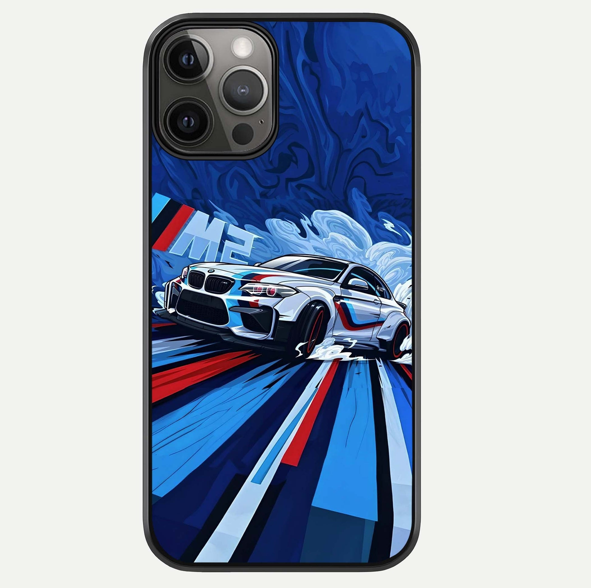 Drift Power Rush Glass Case For iPhone 12 Pro Max by Custom World