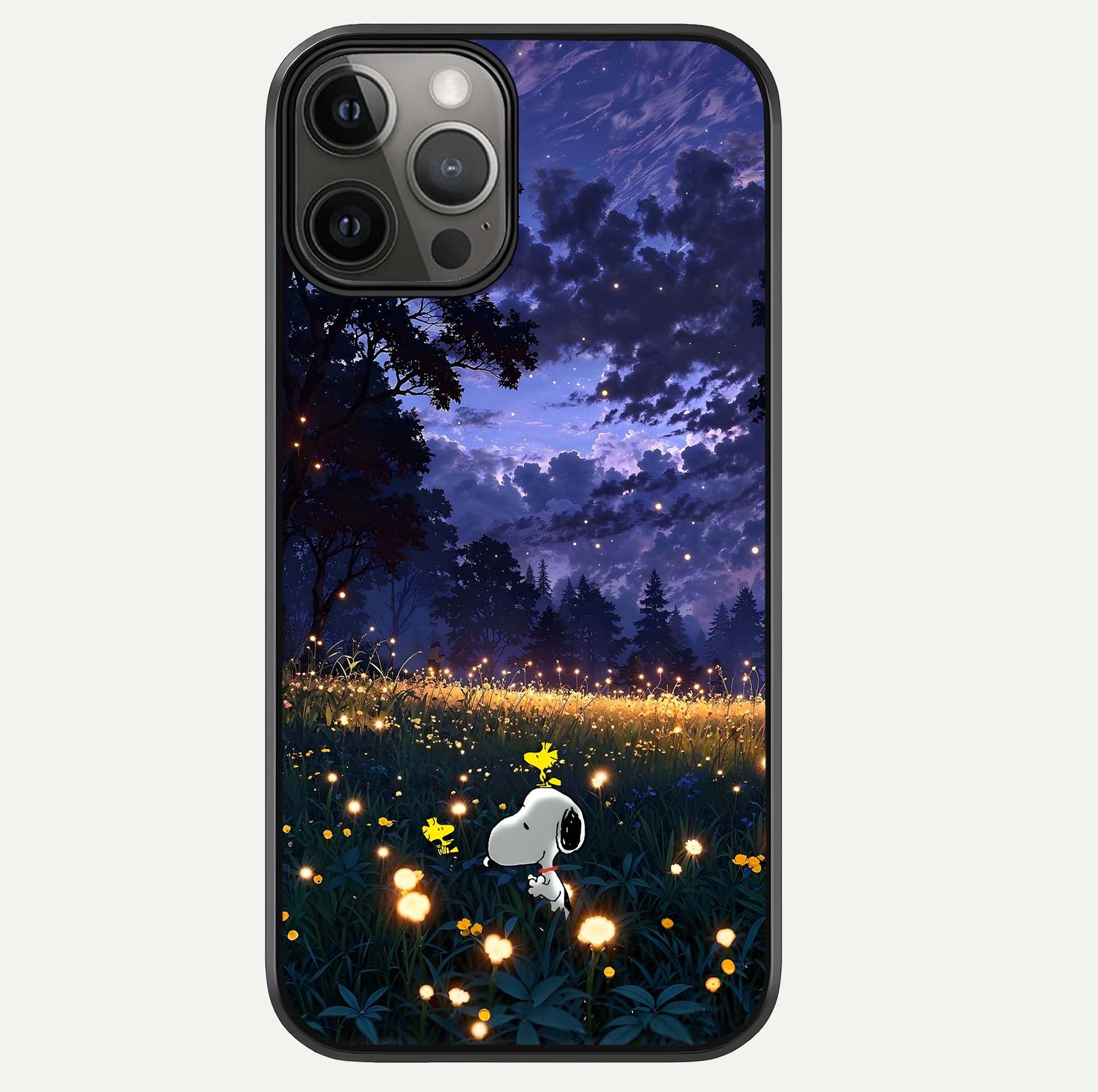 Firefly Meadow Magic Glass Case For iPhone 12 Pro Max by Custom World