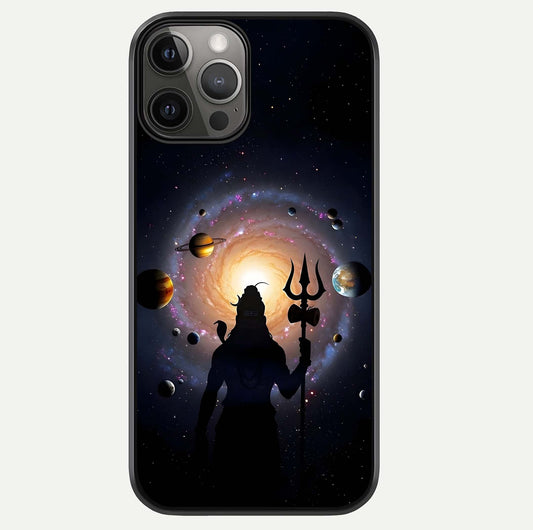 Galactic Shiva Vision Glass Case For iPhone 12 Pro Max by Custom World