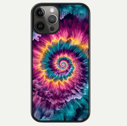 Galactic Spiral Burst Glass Case For iPhone 12 Pro Max by Custom World