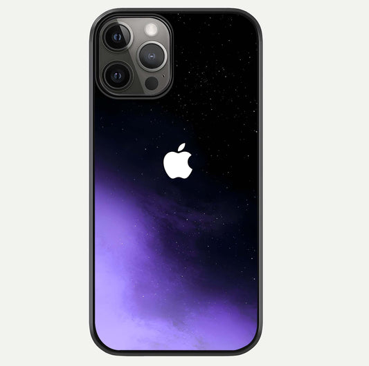 Galaxy Apple Aura Glass Case For iPhone 12 Pro Max by Custom World