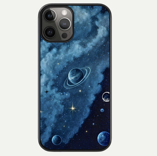 Galaxy Dream Space Glass Case For iPhone 12 Pro Max by Custom World