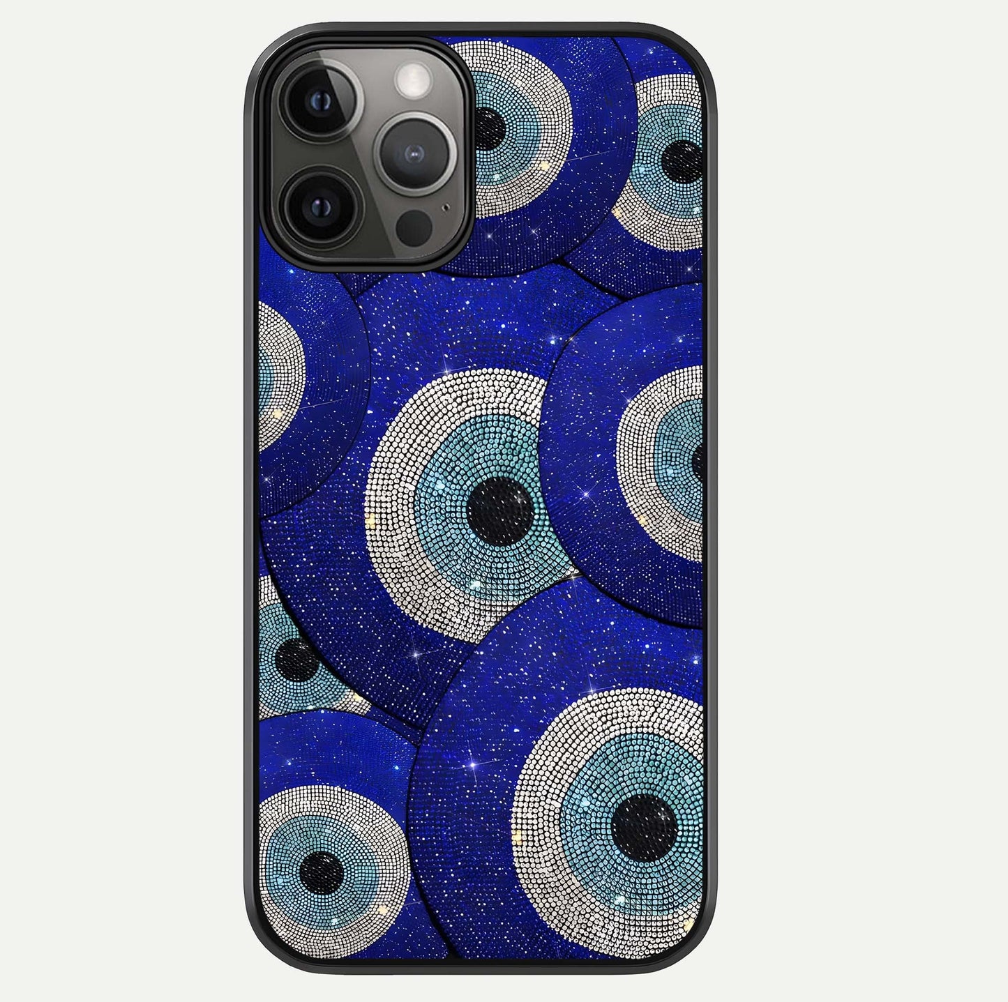 Galaxy Eye Flow Glass Case For iPhone 12 Pro Max by Custom World