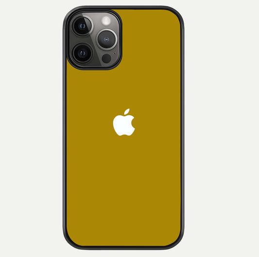Golden Luxe Aura Glass Case For iPhone 12 Pro Max by Custom World