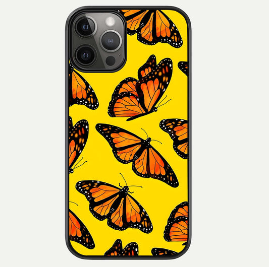 Golden Wing Flight Glass Case For iPhone 12 Pro Max by Custom World