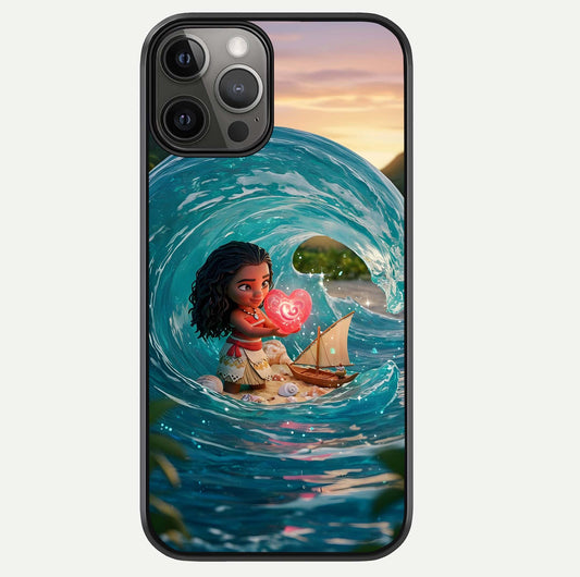 Heart of Ocean Glass Case For iPhone 12 Pro Max by Custom World