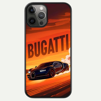Inferno Bugatti Storm Glass Case For iPhone 12 Pro Max by Custom World