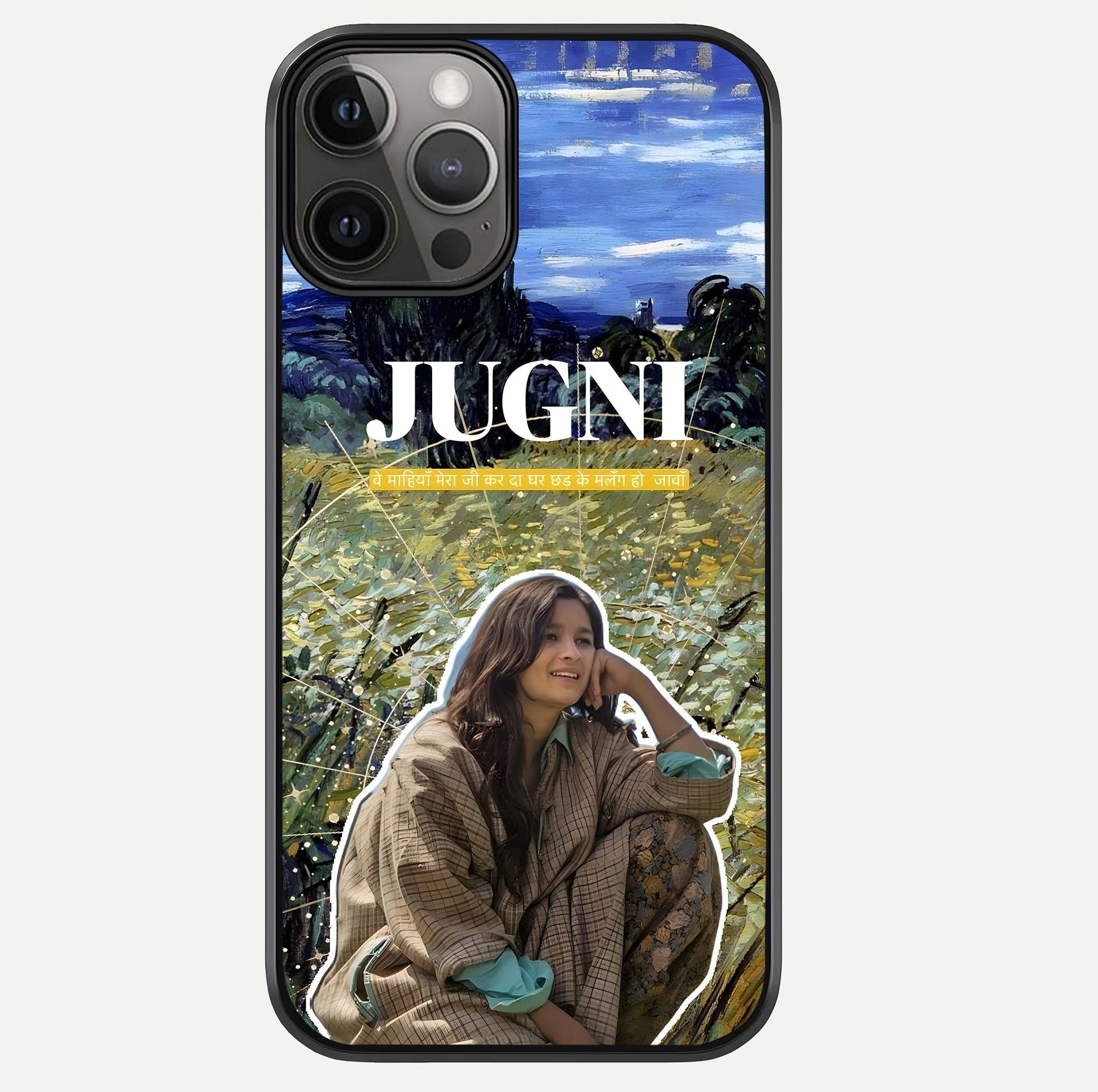 Jugni Soul Vibes Glass Case For iPhone 12 Pro Max by Custom World