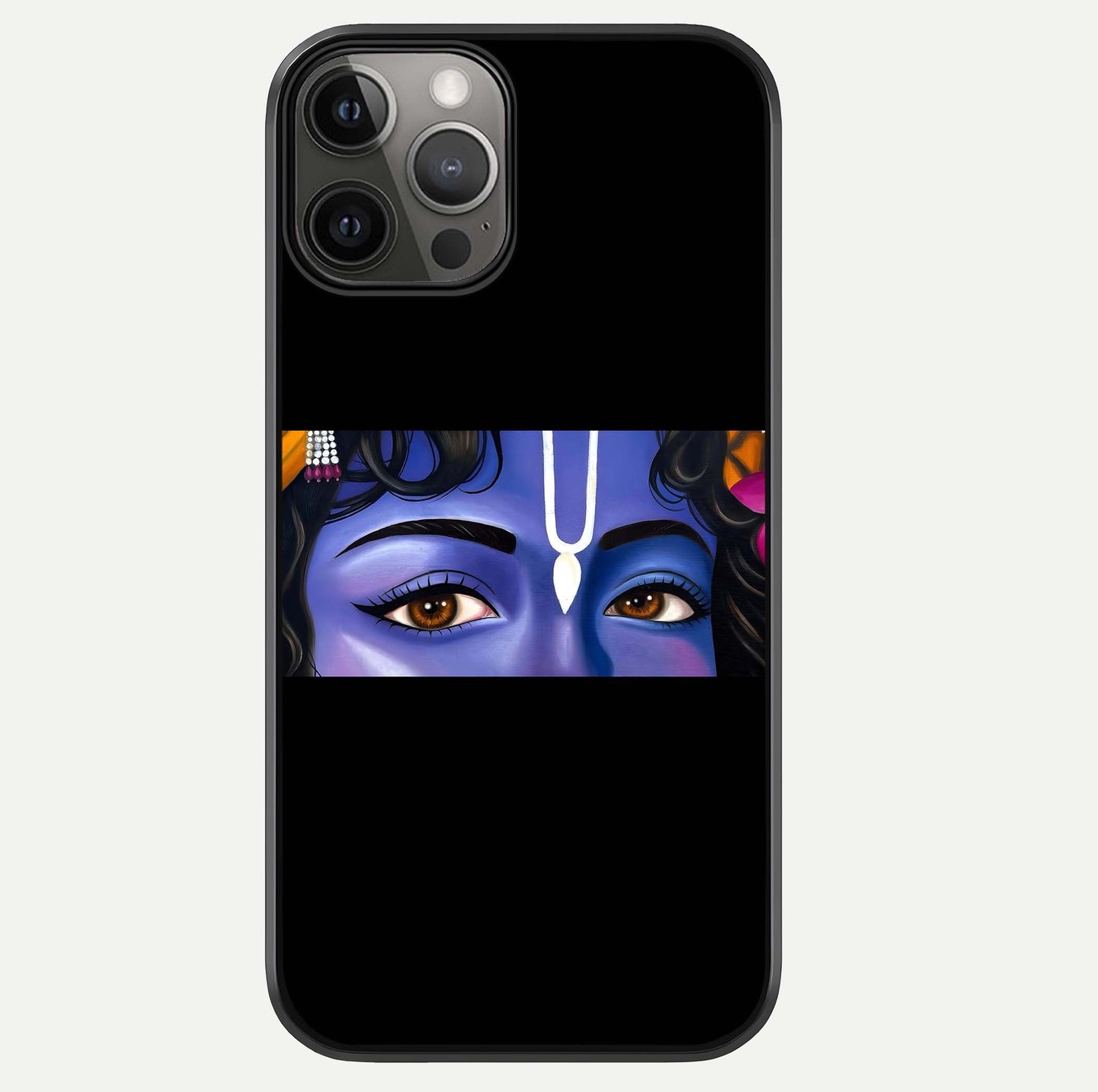 Krishna Eye Glass Case For iPhone 12 Pro Max by Custom World