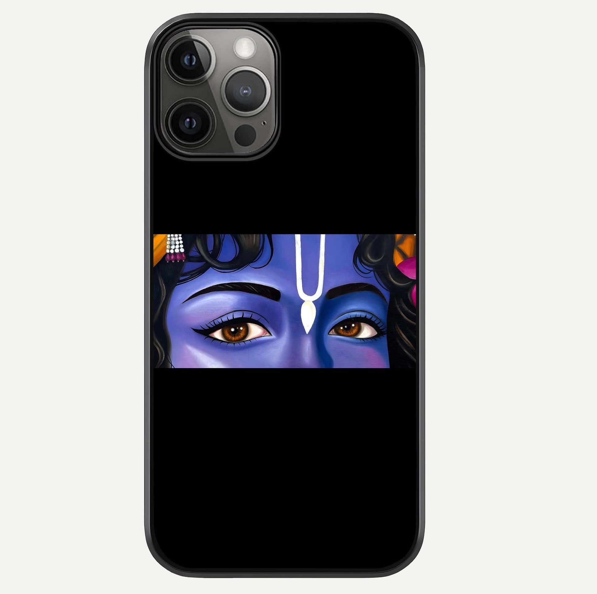 Krishna Eye Glass Case For iPhone 12 Pro Max by Custom World