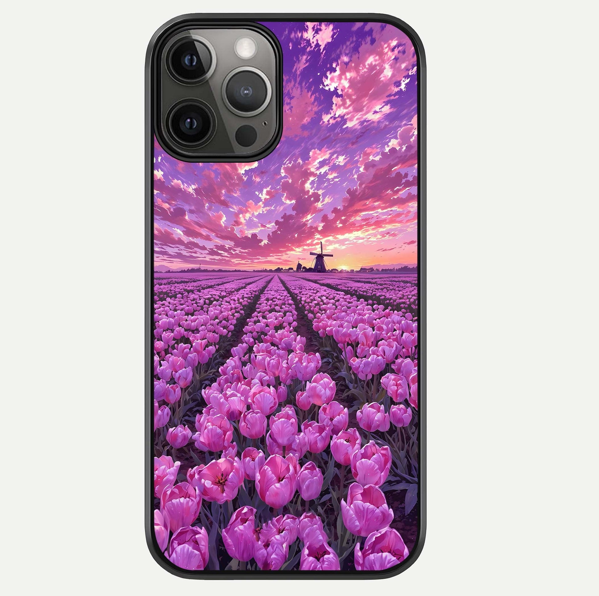 Lavender Dream Skies Glass Case For iPhone 12 Pro Max by Custom World