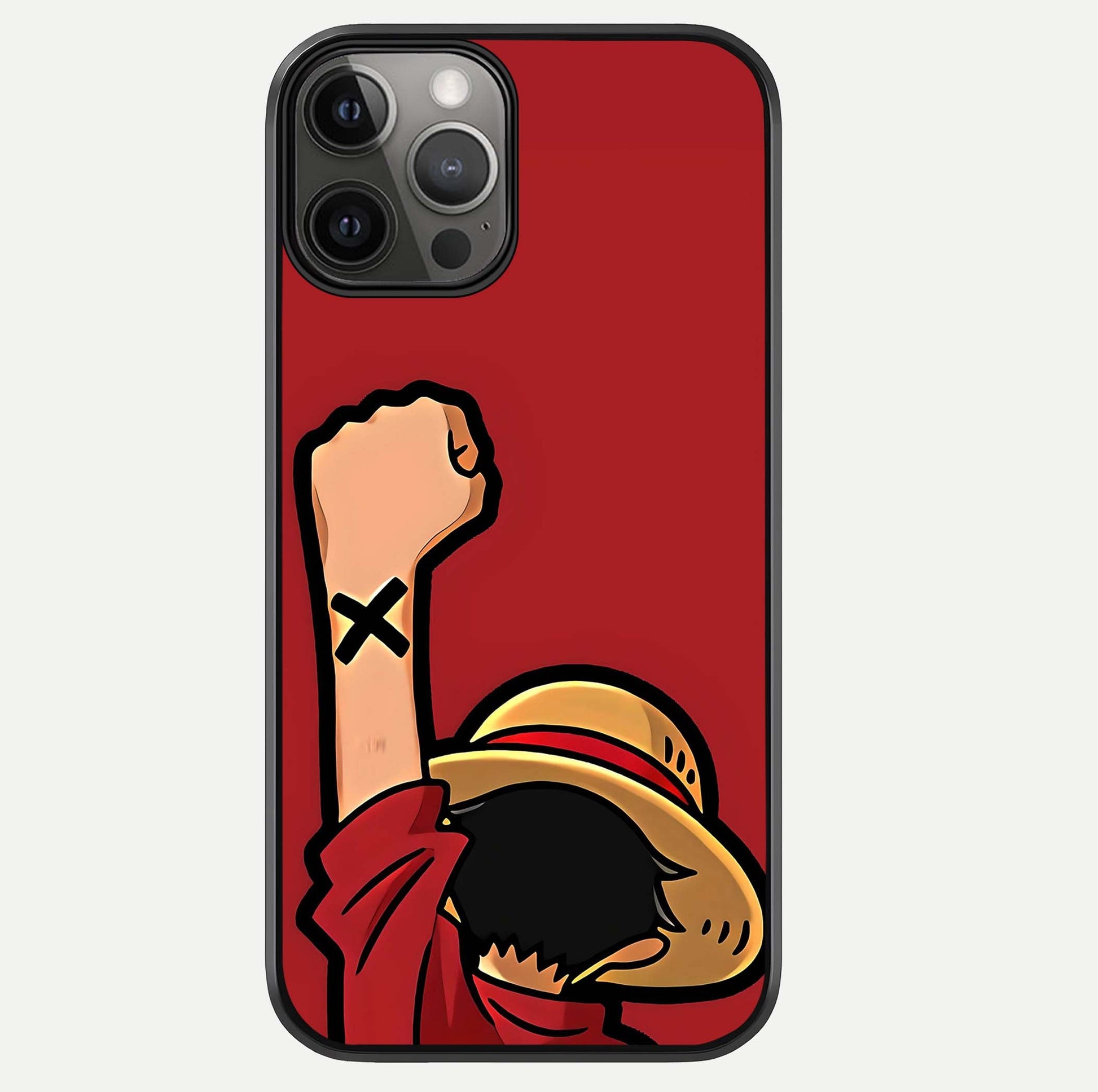 Luffy X Spirit Glass Case For iPhone 12 Pro Max by Custom World