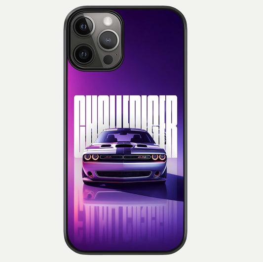 Midnight Muscle Ride Glass Case For iPhone 12 Pro Max by Custom World